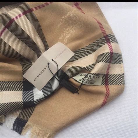 wie erkenne ich einen fake schal von burberry|authentic burberry scarf.